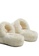 London Rag beige Snuggles Indoor Fur Flats in Beige B42FFSH85AD962GS_3
