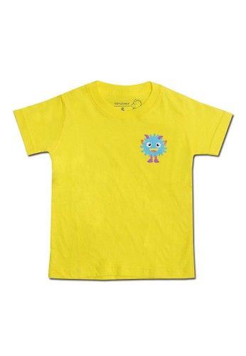 Pop Kidswear yellow Pop Kidswear Monster Squad Yellow Adult (Short Sleeves)Tee - kaos monster series BE191AA1FC8822GS_1