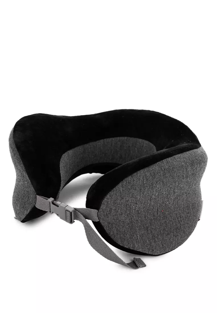 Full Comfort Travel Neck Pillow Black