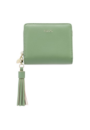 Jual Mel Co Faux Leather Tassel Mid Size Wallet Original Zalora Indonesia