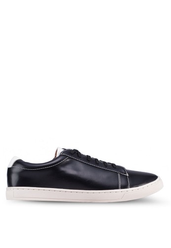 2 Tone Faux Leather Sneakers