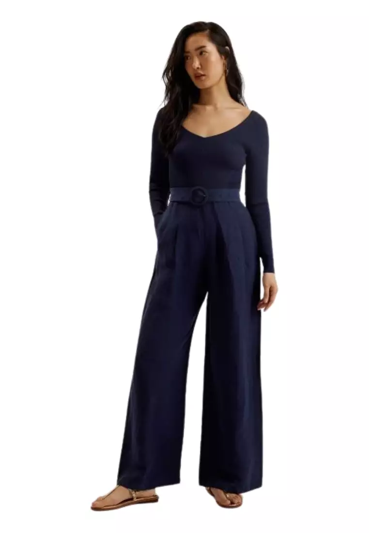 Ted baker navy jumpsuit discount