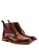 Twenty Eight Shoes Cognac Vintage Leather Brogue Boot G802-6 62DBASHE598041GS_2