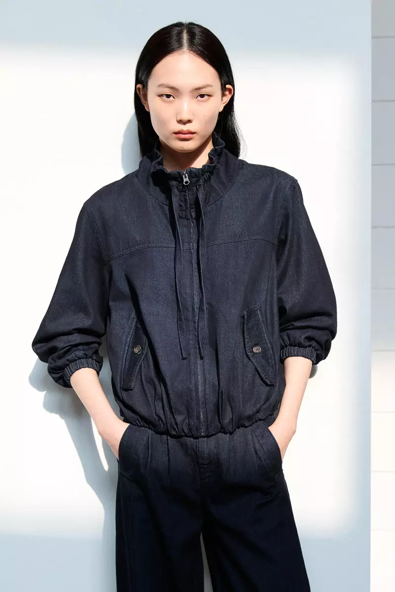 Bubble-hem jacket