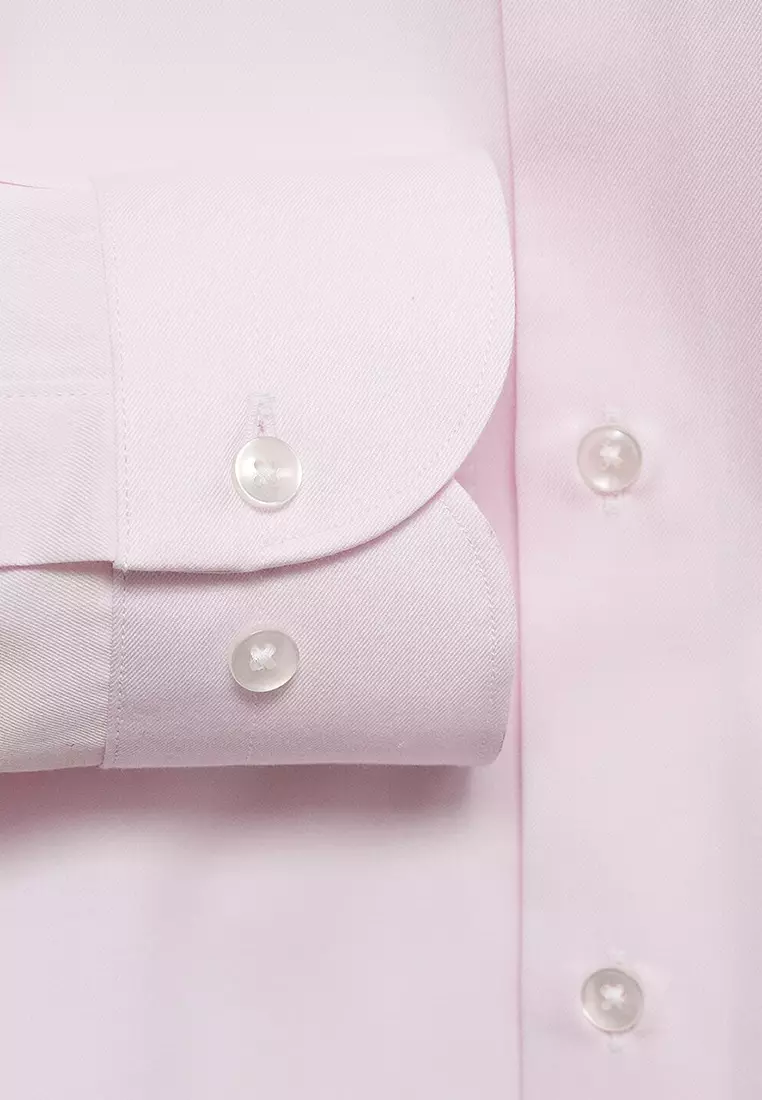 100% Cotton Slim-Fit Suit Shirt