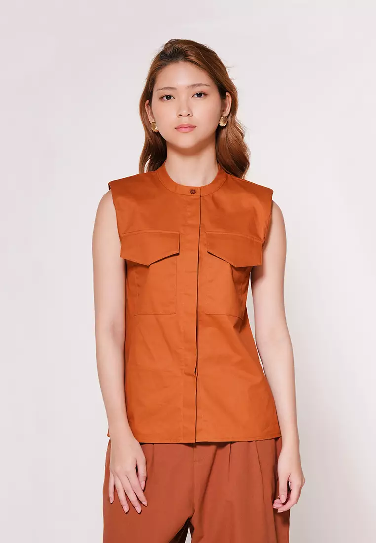 Archie Sleeveless# Top