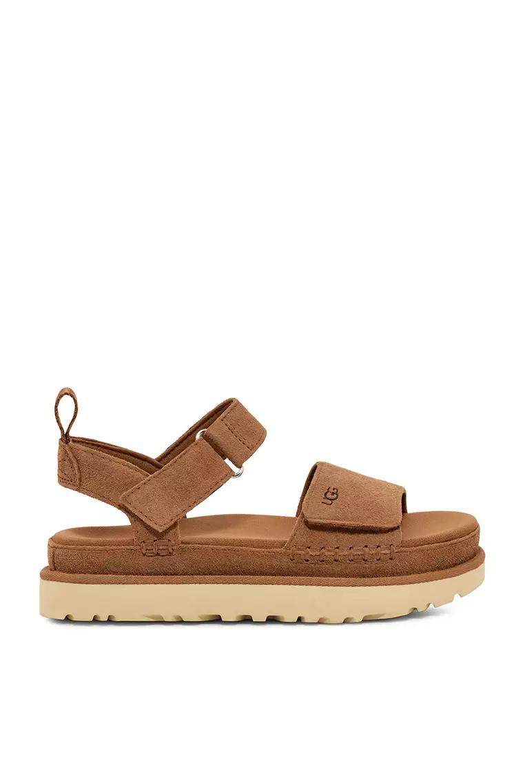 Discount on Ugg  shoes - SKU: Ugg Women's Goldenstar Sandal - Chestnut (1136783-Che)