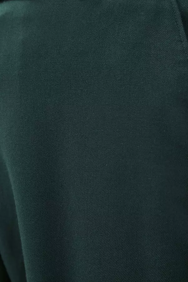 Minimal Terra Ankle Baggy Pants - Dark Green