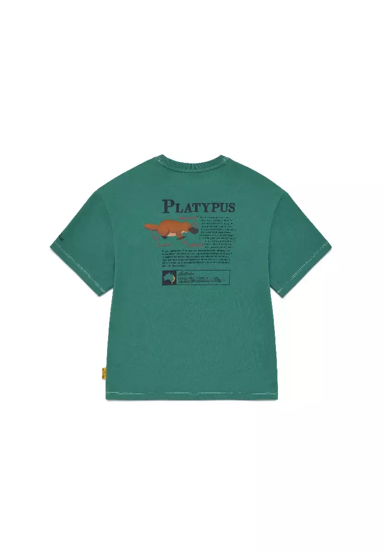 National Geographic Kids Animal Graphic Short Sleeve Tee
