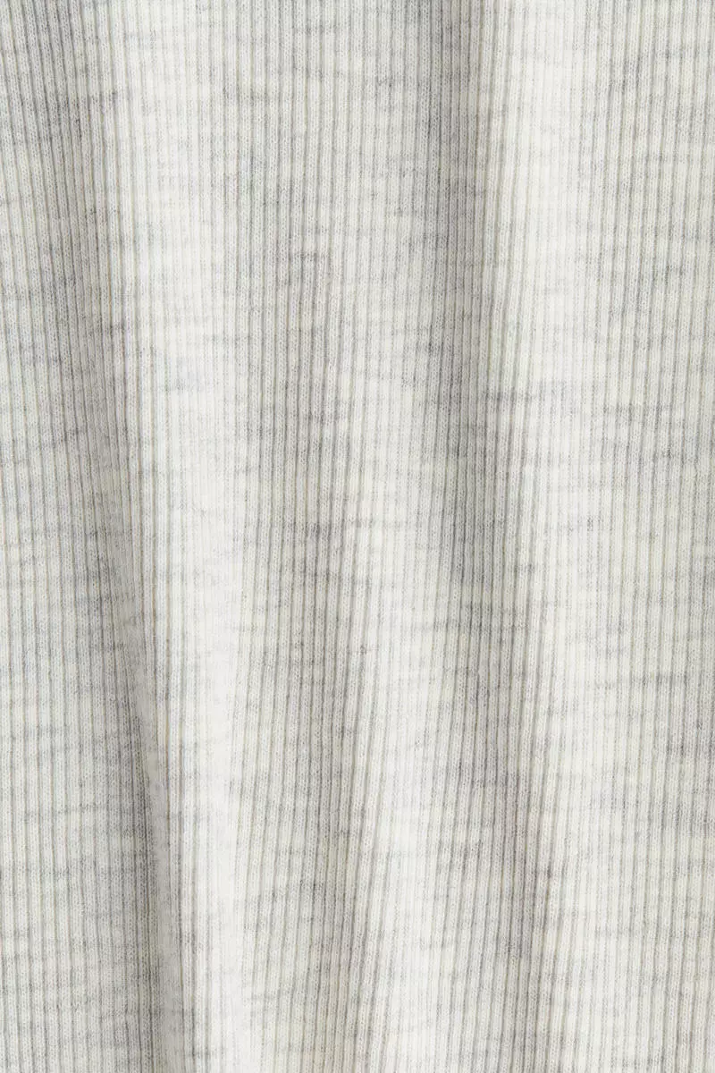 Ribbed cotton jersey top