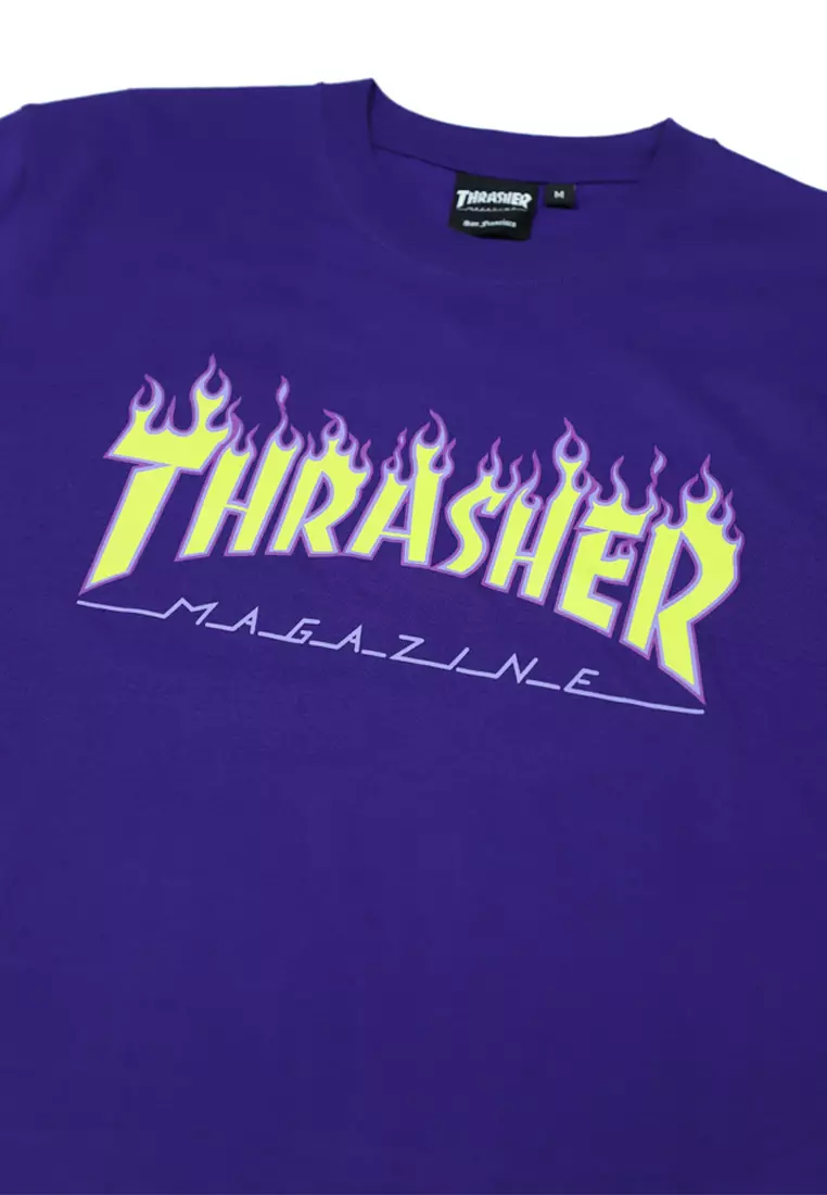 Neon sale thrasher shirt