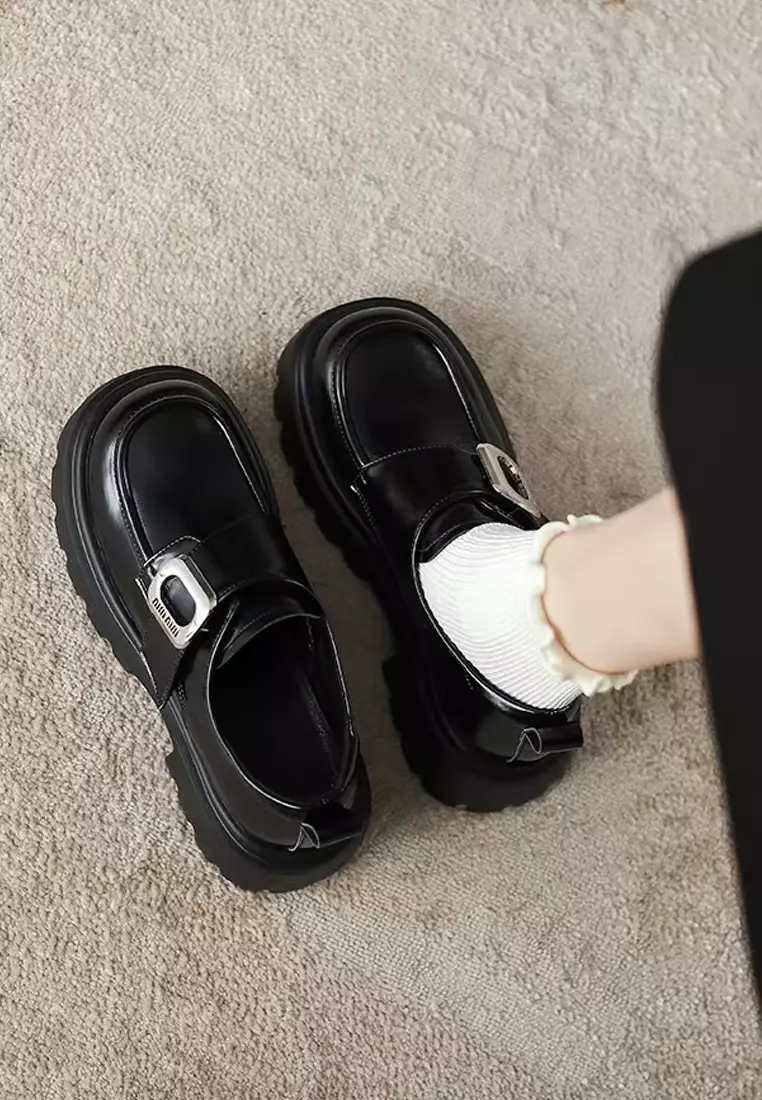 網上選購Twenty Eight Shoes 真皮魔術貼搭帶樂福鞋MZ0373 2026 系列