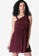 FabAlley purple One Shoulder Strappy Embellished Dress 1F813AA2F7AD82GS_1