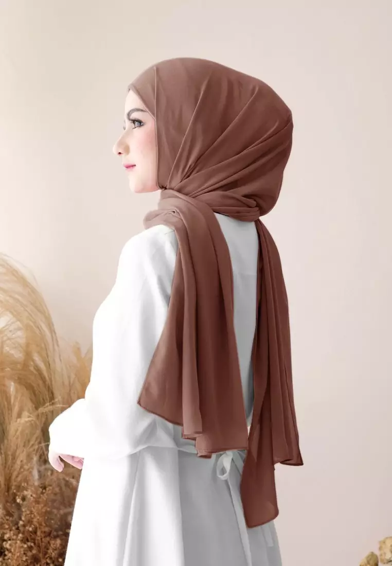 Pashmina Inner Instan 2in1 Ceruty Baby Doll - Mylo Dino