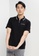 Calvin Klein black Logo Tape Polo Shirt 866C7AA6112FD7GS_1