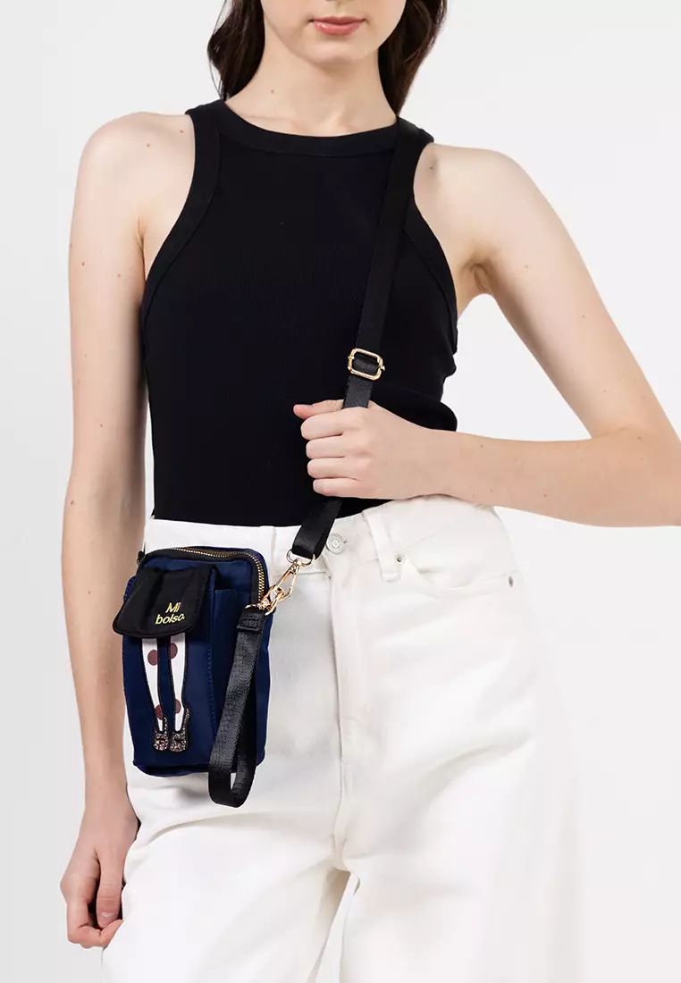 Embroidery Sling Pouch
