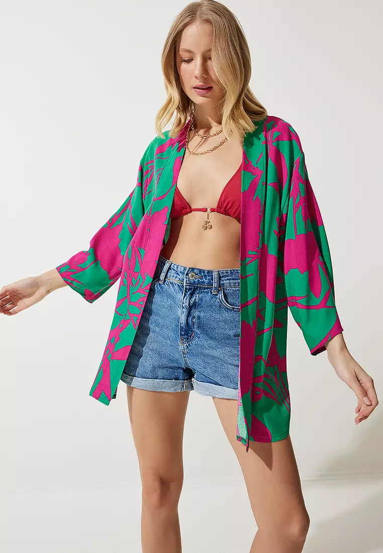 Printed Kimono