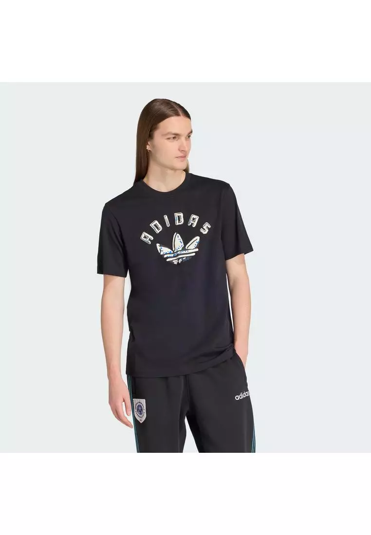 Lifestyle Graphic Tee Men Black JX3090