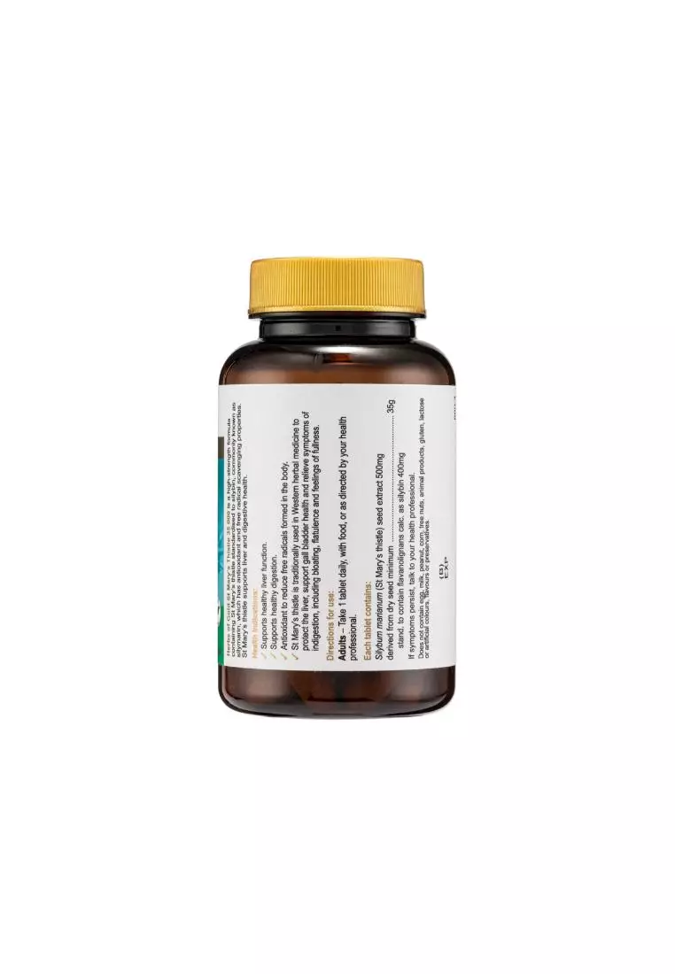 Herbs Of Gold St Mary'S Thistle 35000Mg  60Tab
