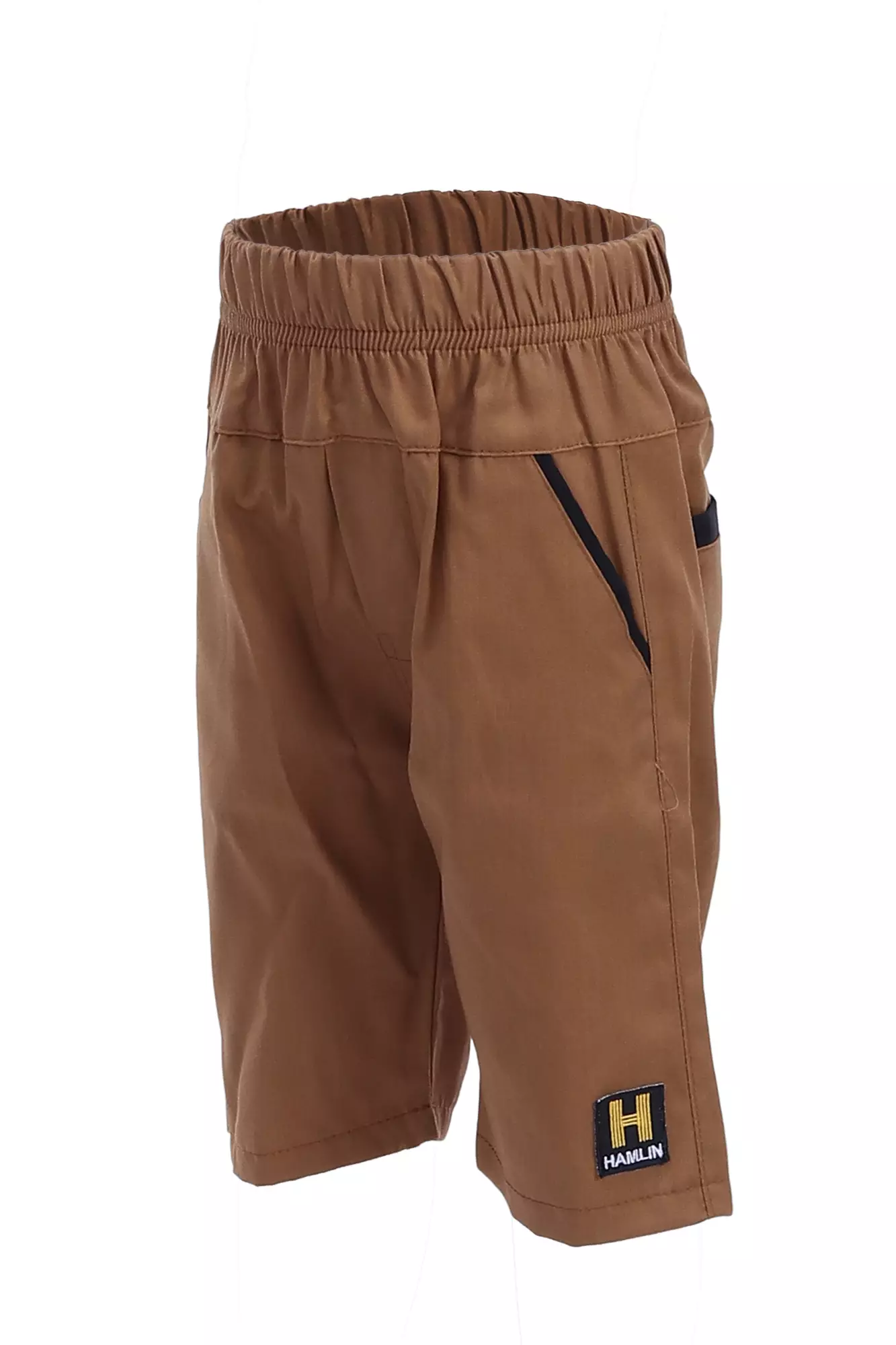 Heather Celana Pendek Kasual Anak Laki-laki Motif Polos Kids Short Pants Material Cotton ORIGINAL - Mocca