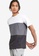 Old Navy grey Color-Blocked Performance Tee 603EFAA5F37836GS_1
