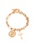 Air Jewellery gold Luxurious Meilani Cross Bracelet In Rose Gold 0BA9AAC36BCDD1GS_1
