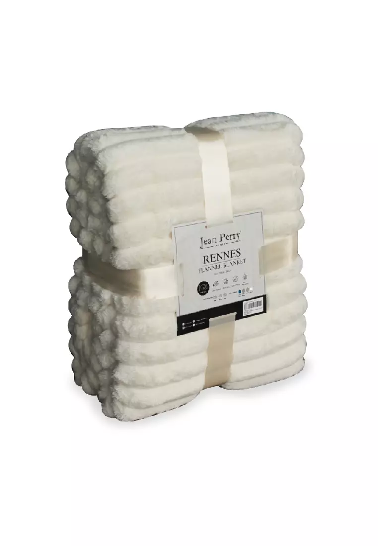 Buy Jean Perry Jean Perry Rennes Flannel Blanket Online ZALORA Malaysia