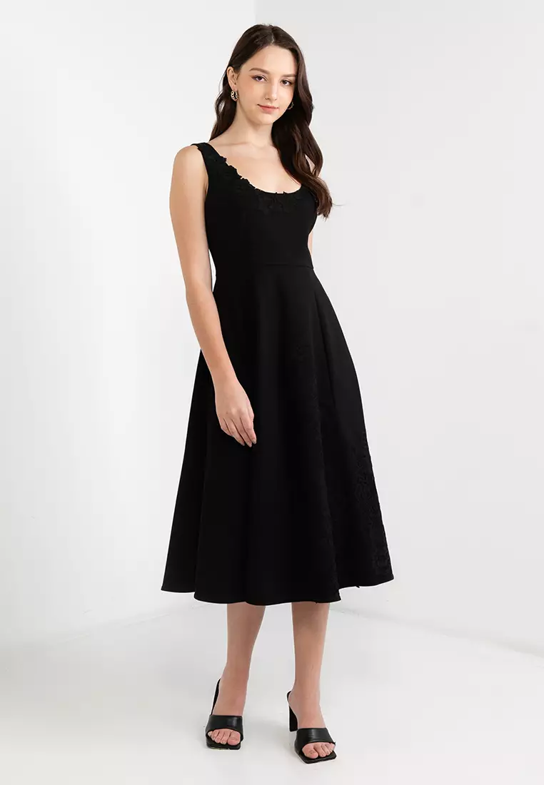 Zalora midi dress top