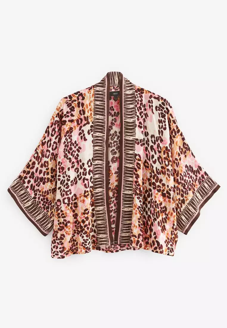Buy NEXT Animal Border Kimono 2024 Online ZALORA Singapore