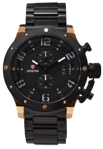 Expedition - Jam Tangan Pria - Rosegold - Stainless Steel - 6381MCBBRBA