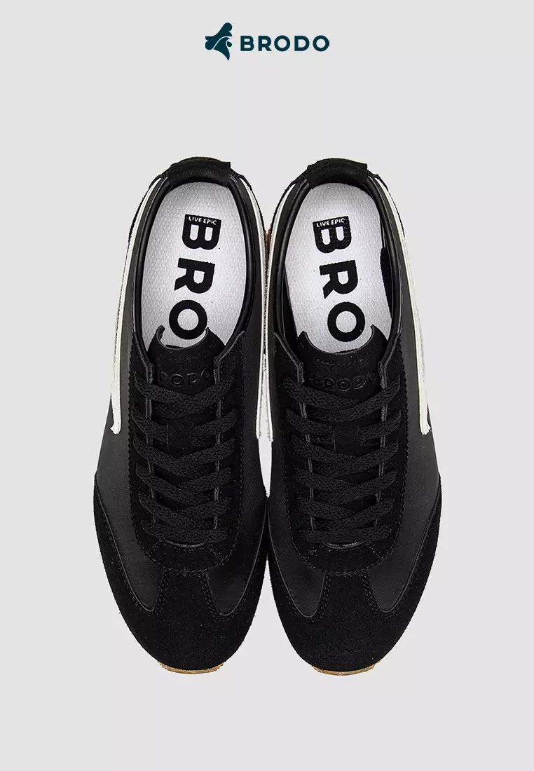 BRODO - Sneakers Tondano Beak Black Nylon OWS