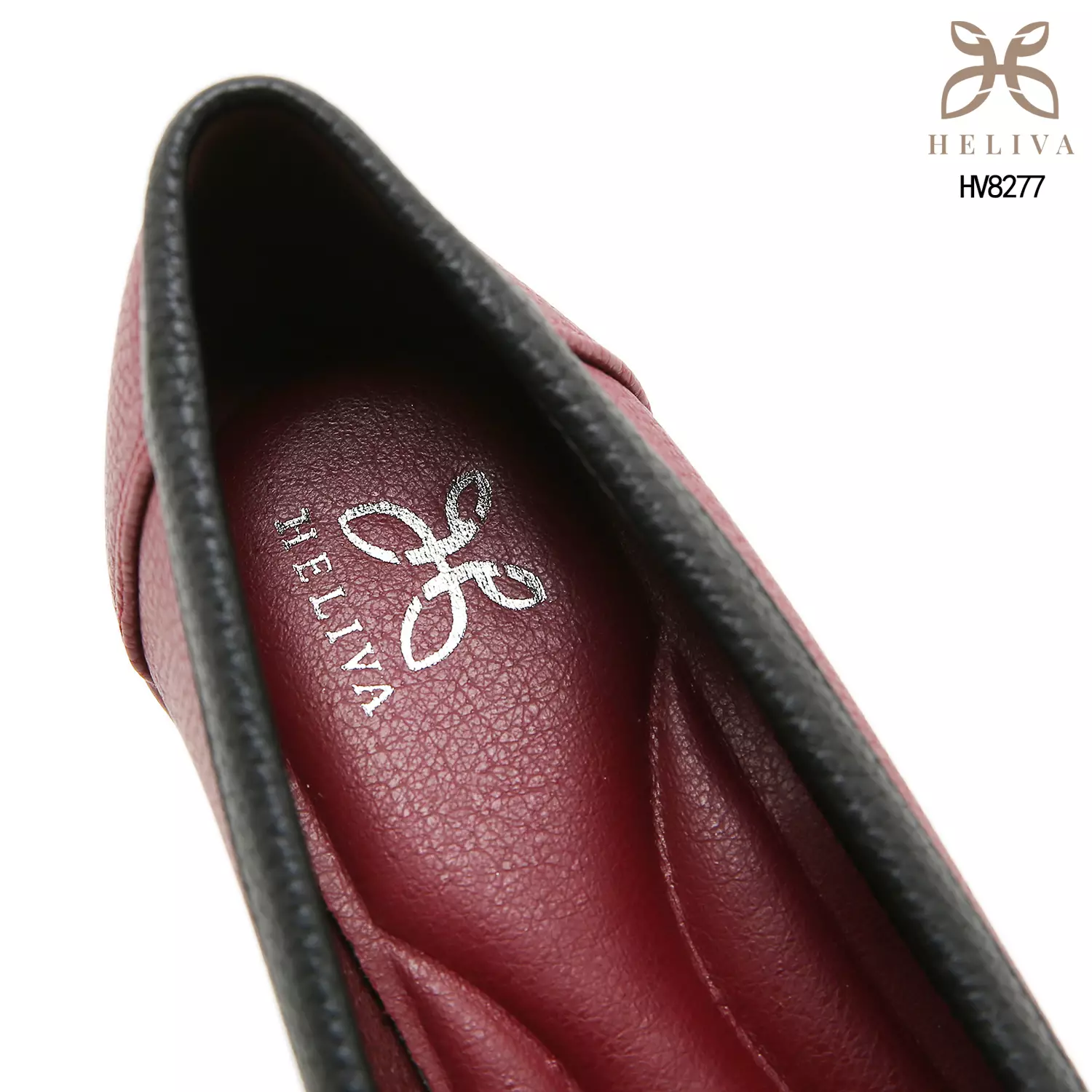 HELIVA AURETTA Premium Colorblock Tassel Wedge Loafers for Women HV8277