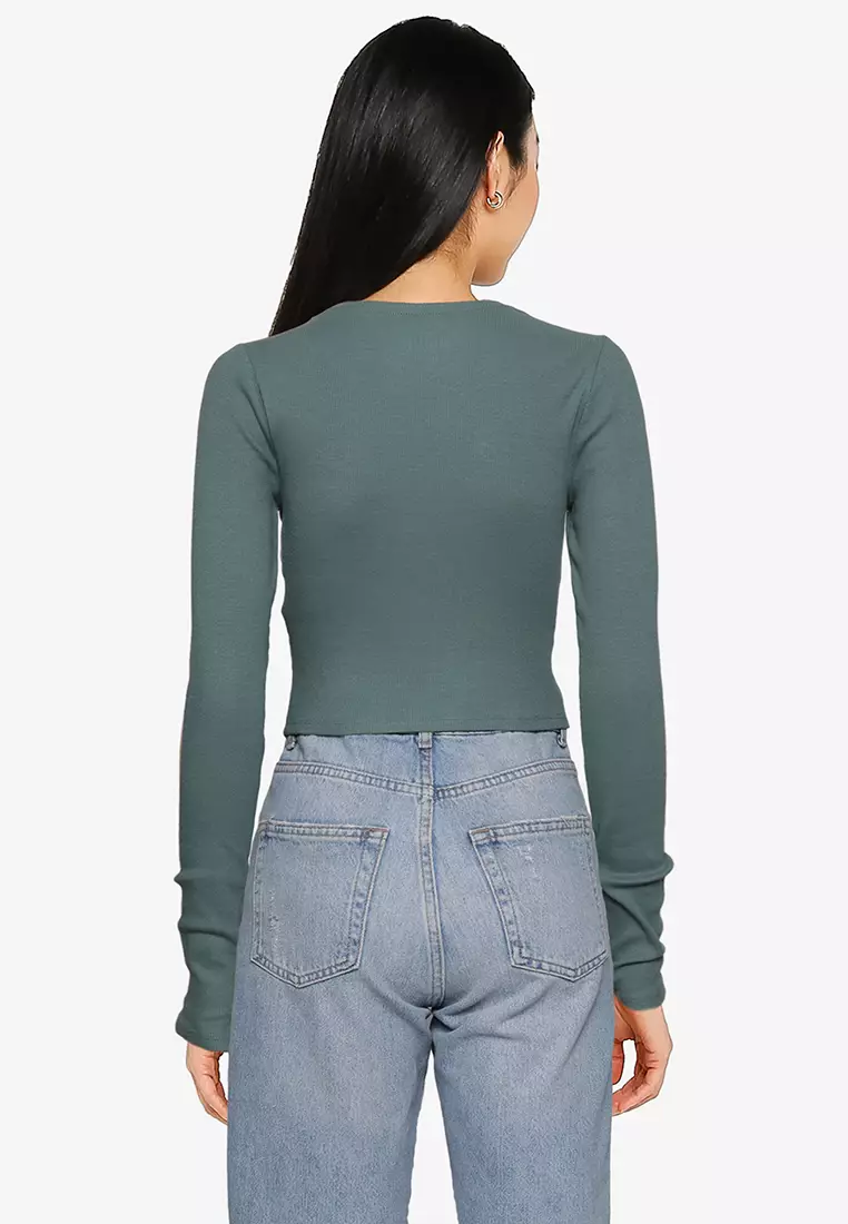Hollister bandana 2025 crop top