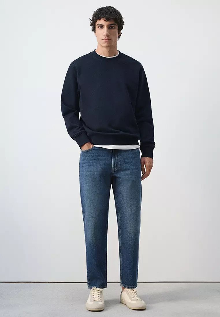 100% Cotton Regular-Fit Sweatshirt