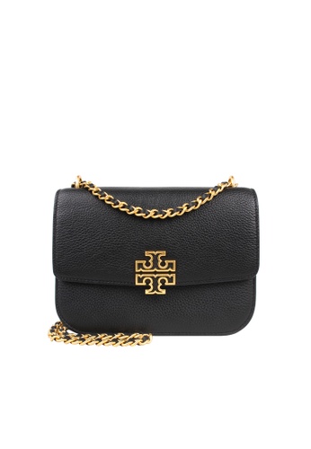 TORY BURCH Tory Burch BRITTEN small size solid lychee grain cow leather  adjustable leather women's one shoulder messenger bag 140987 | ZALORA  Philippines