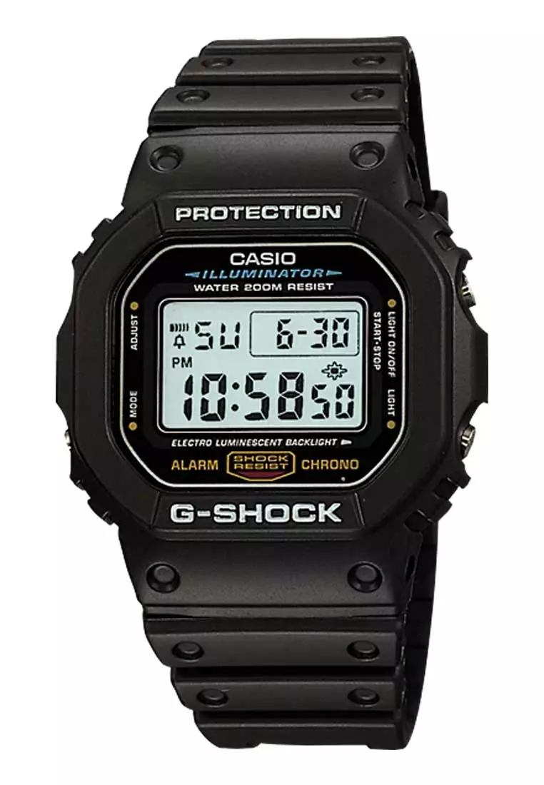 Buy Casio Casio G Shock DW 5600E 1VDF Black Resin Men Watch 2024