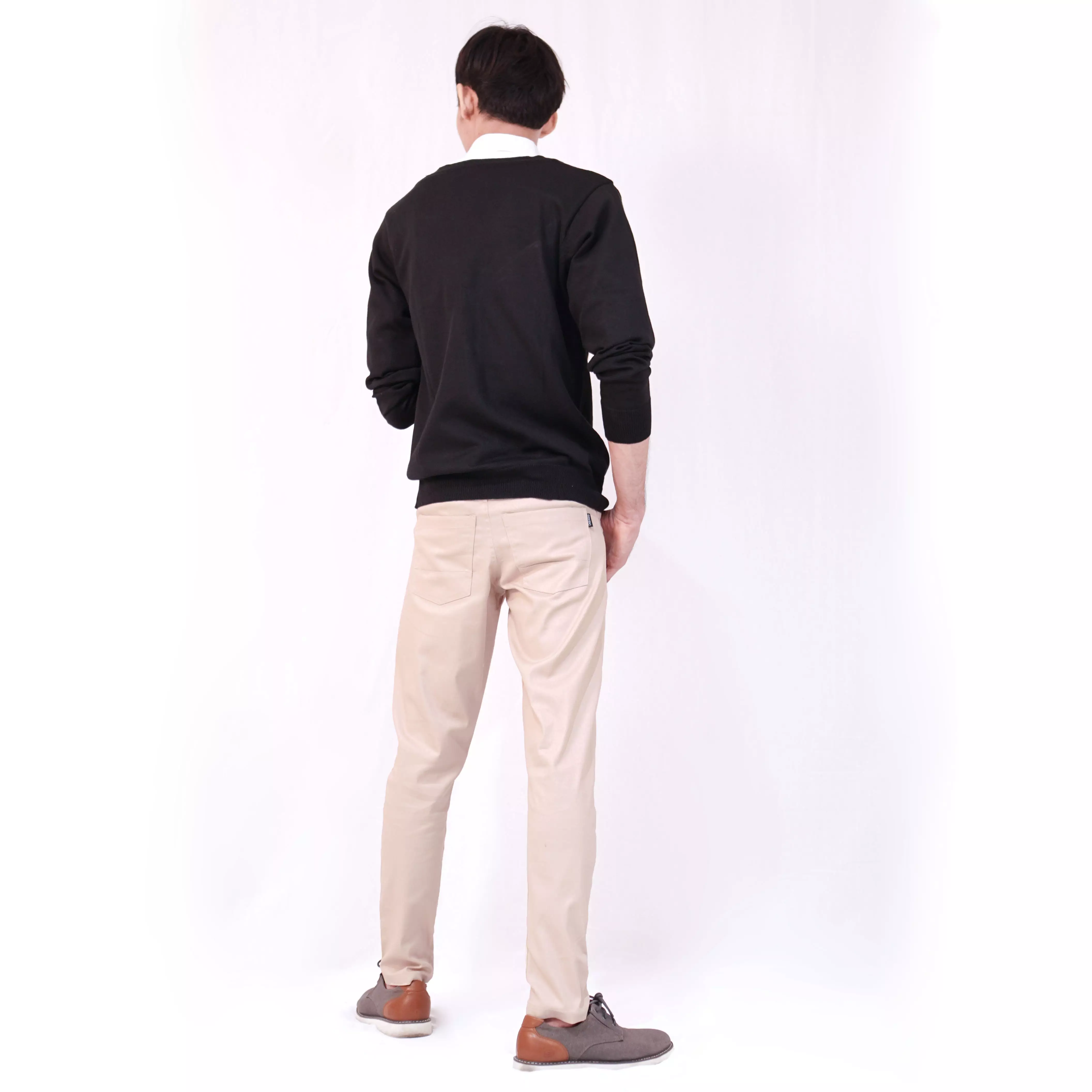 Jay Celana Chinos Pria Celana Chino Panjang Pria Celana Chino Pria Chino Pants - KREM