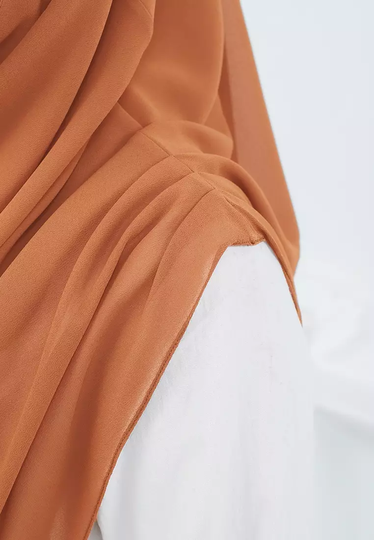 HIJAB INSTAN NASHWA - DUSTY BRICK