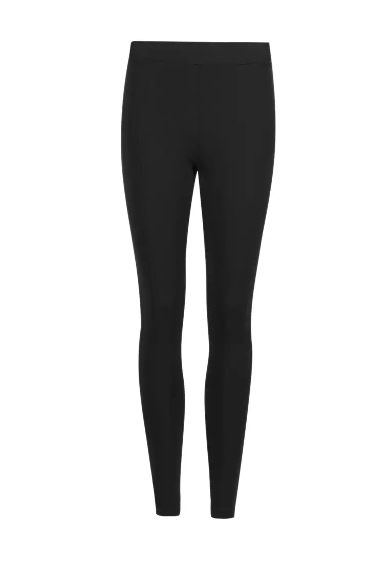 Marks and spencer black linen trousers store