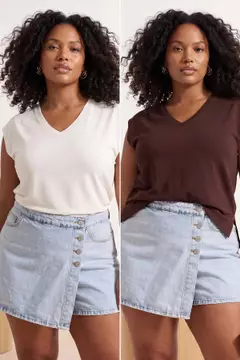 Dark Brown/Ecru