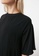 Trendyol black Short Sleeve Pleated Swing Dress E284DAA7F3FC19GS_3
