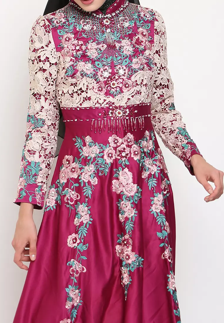 Bibiq Gamis Satin