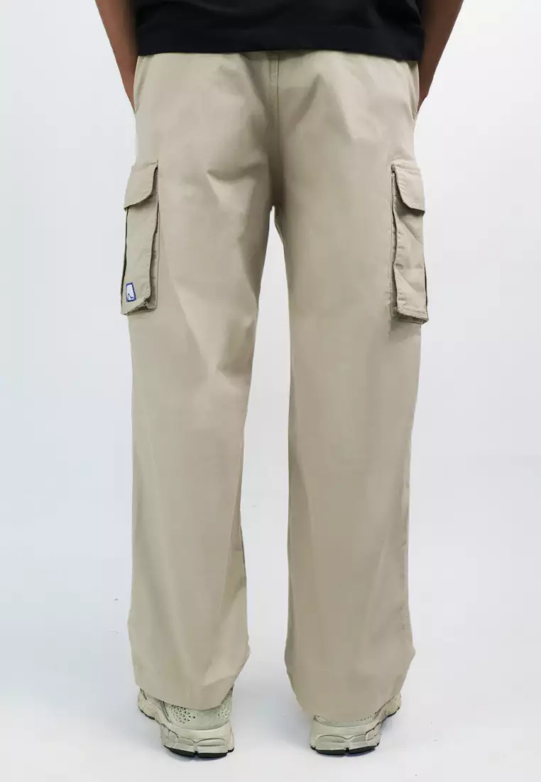 Used 1968 - Fuji Celana Panjang Cargo Pria Regular Fit Casual Khaki