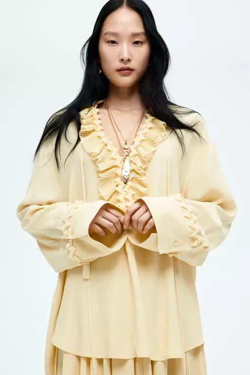 Ruffled tunic