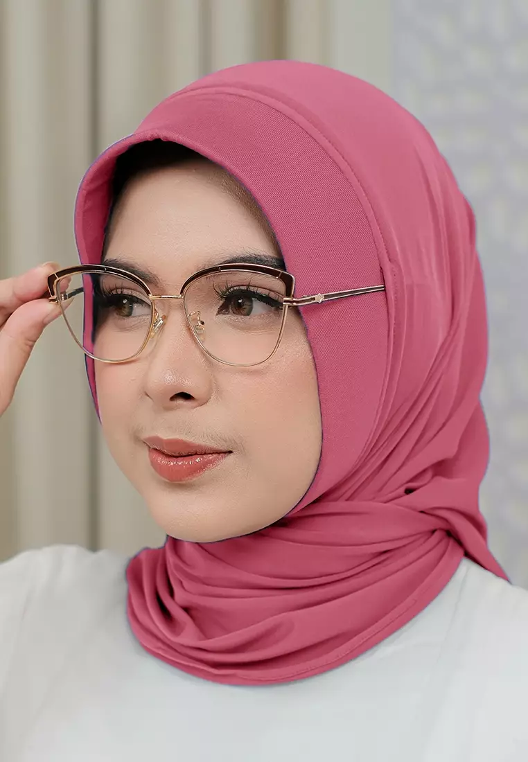 HIJAB INSTAN SOFTPAD AMEENA - SALEM