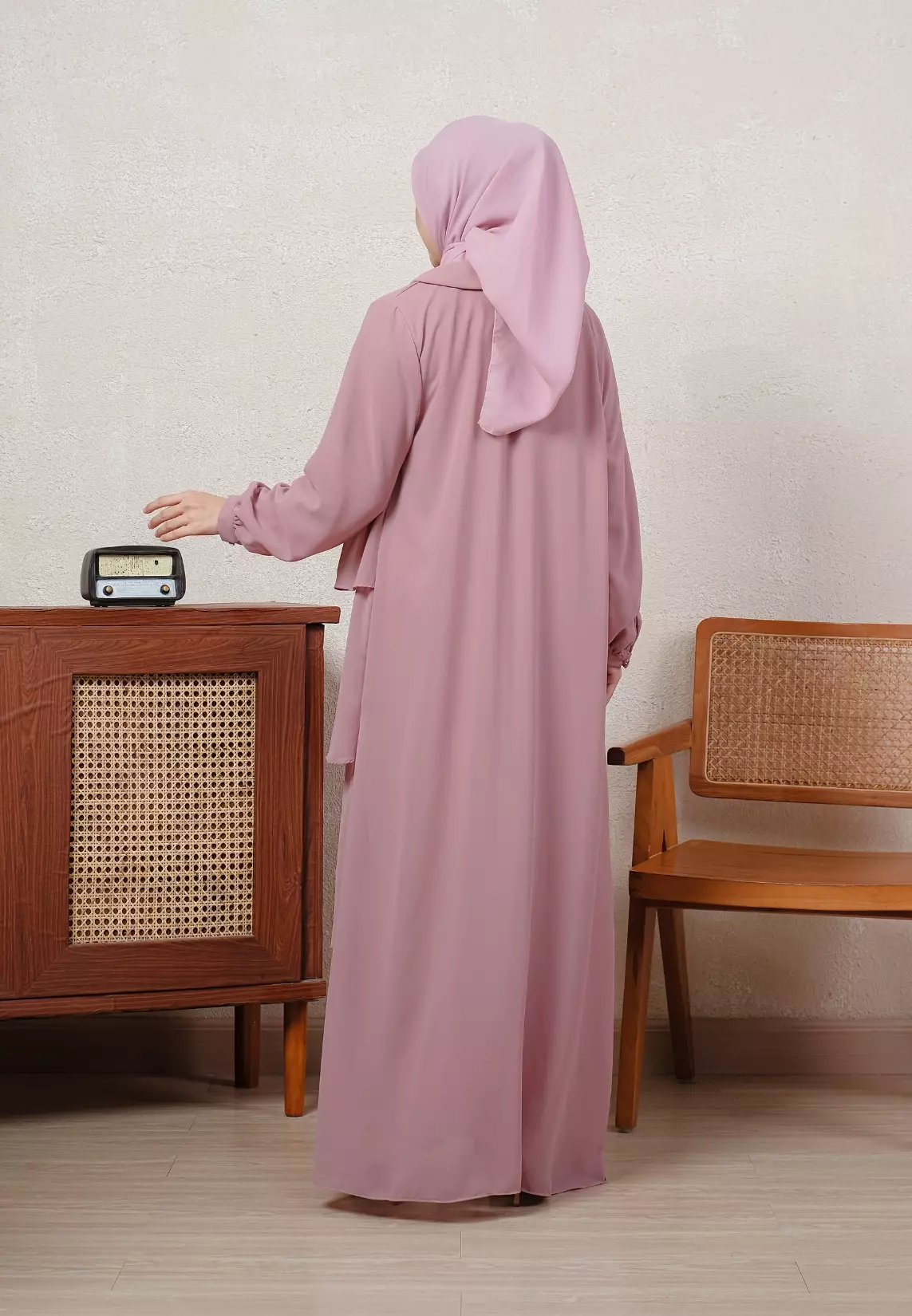 Evelyn Dress - Mauve