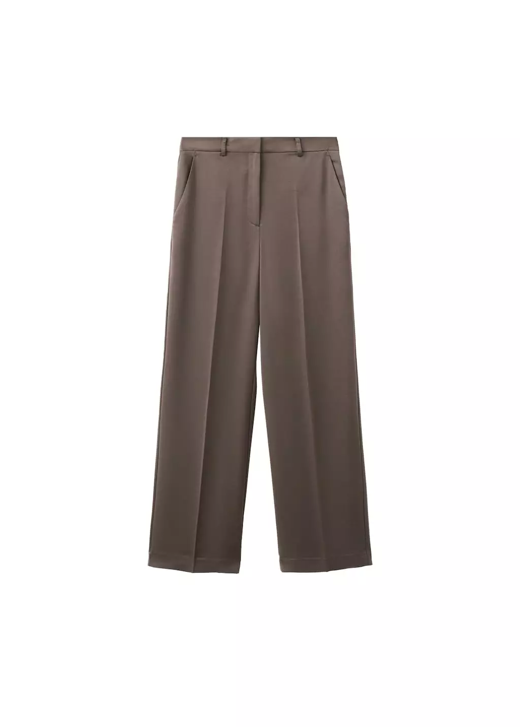 Celana straight satin