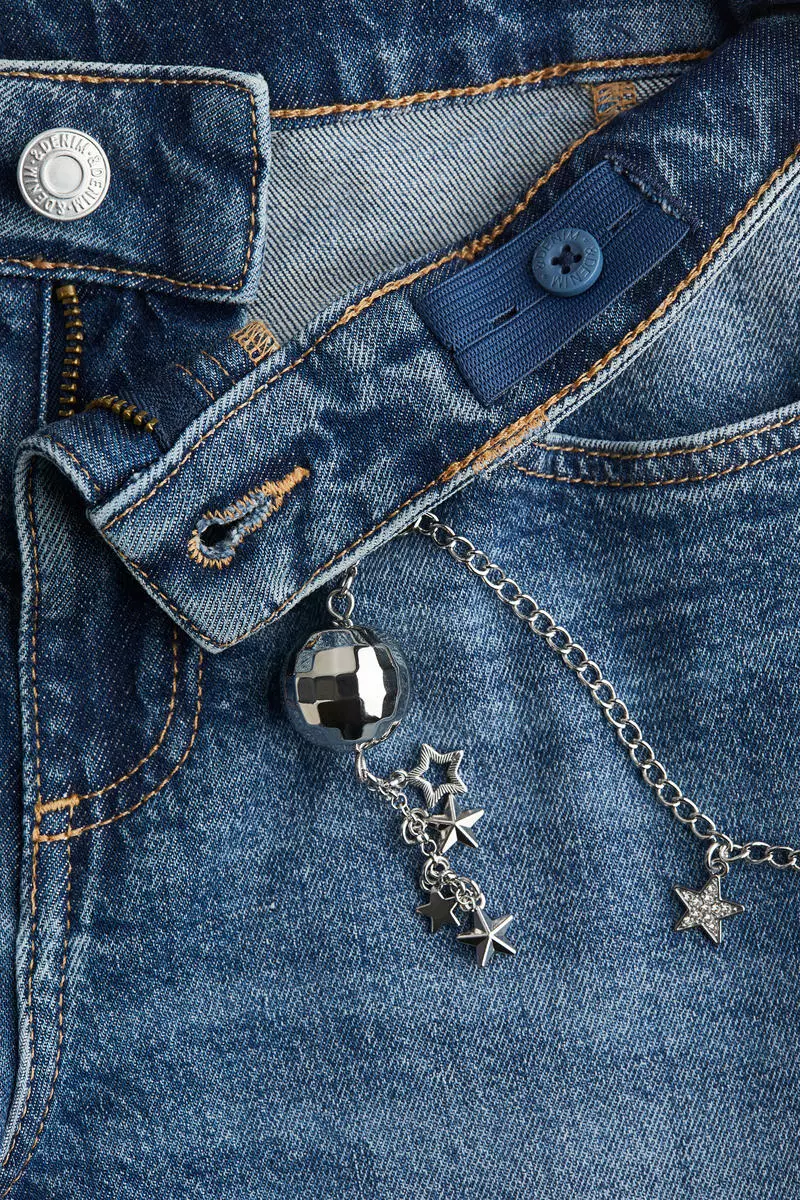 Baggy Fit Bootcut Leg Jeans