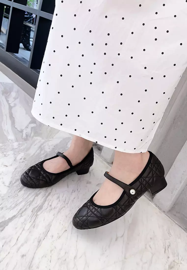 珍珠搭帶瑪麗珍妮鞋 TH2765