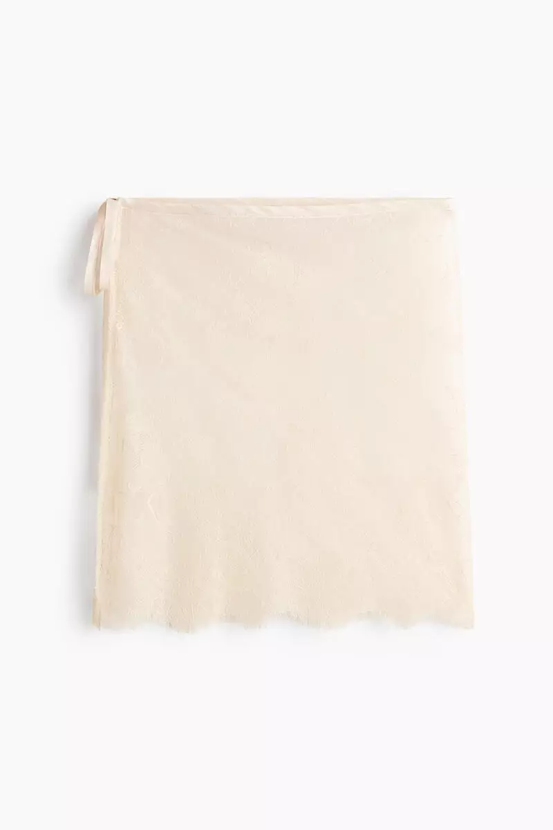 Lace hip scarf